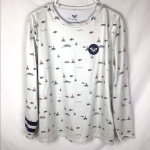 ROXY Womens sz XL Pull-Over Top Sun protection